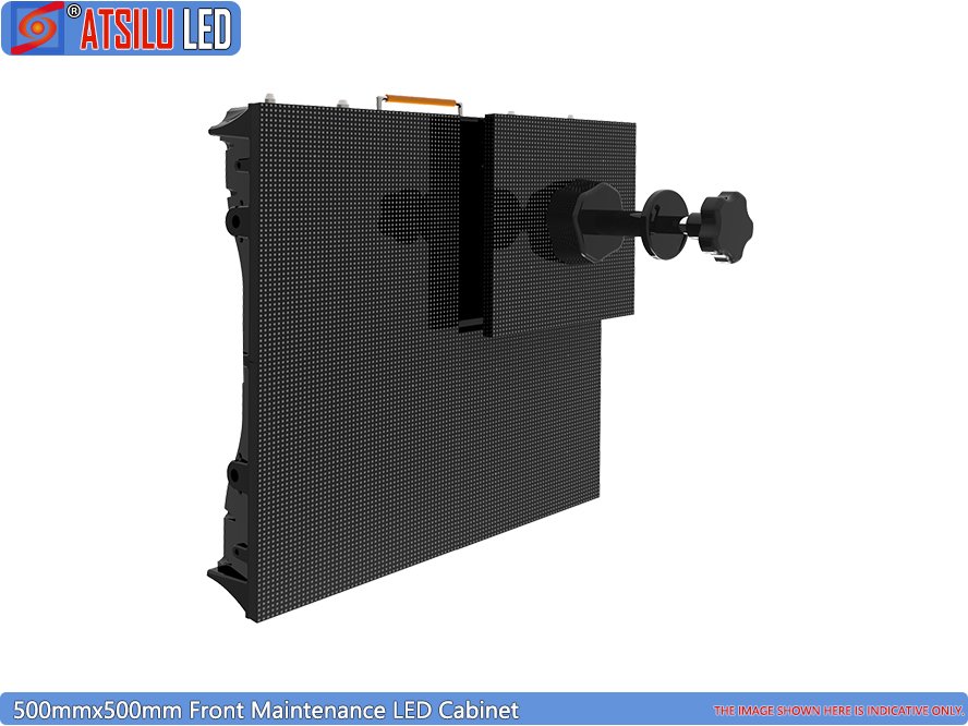 Indoor Front Access LED Screen 500mm LED Cabinet